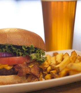 The Original Dam Burger*